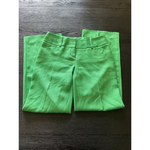 The Limited Cassidy Fit Bright Green ladies Pants sz. 0 - Picture 7 of 11